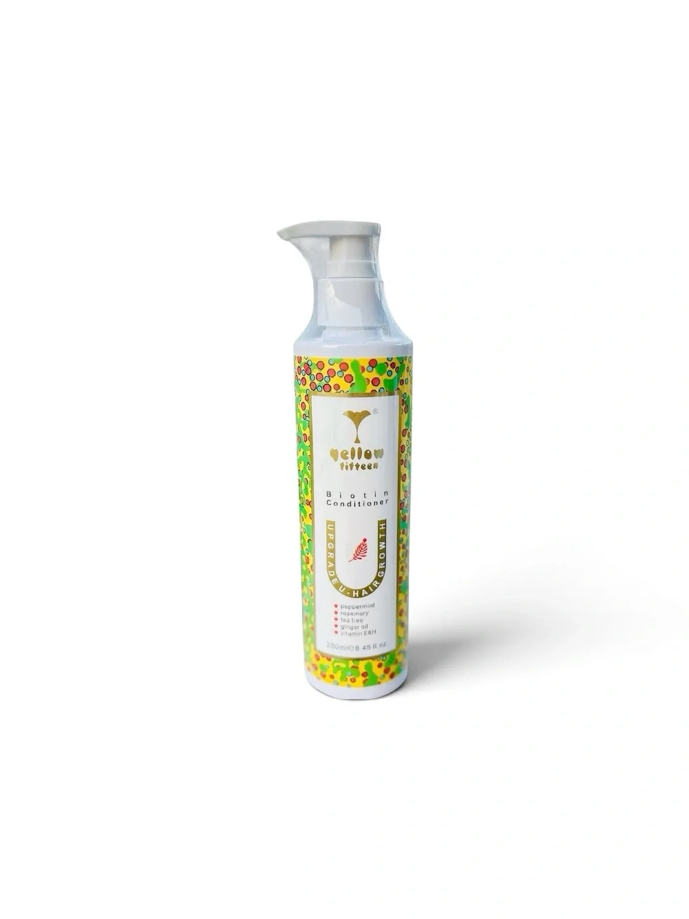 Yellow Fifteen Conditioner Hair Growth. Peppermint, Rosemary, Tea Tree NEW PC